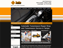 Tablet Screenshot of jestotransmissions.com